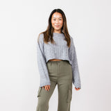 Love Tree Straight Cargo Pants for Women in Olive