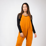  Outer Pocket Onesie for Women in Butterscotch 