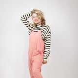 Outer Pocket Onesie for Women in Dark Blush