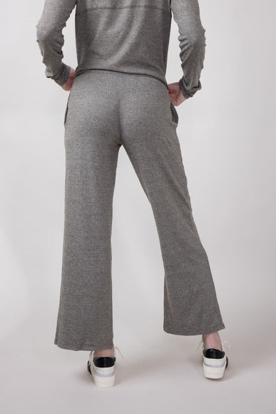 Mono B Hatchi Wide Leg Pants for Women in Urban Grey