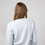 Crewneck Sweater for Women in Grey