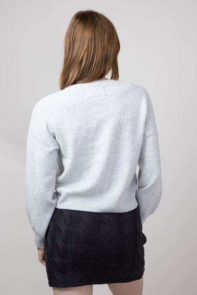 Crewneck Sweater for Women in Grey