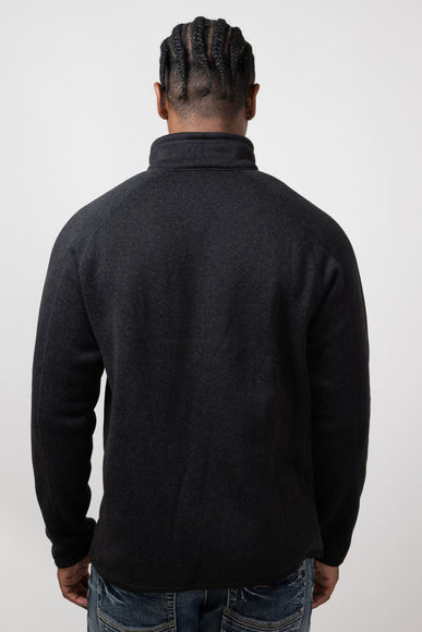 Patagonia Men’s Better Sweater Quarter Zip in Black