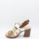 Pierre Dumas Morgen Wedges for Women in Gold