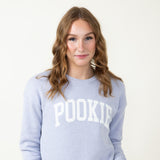 Pookie Graphic Sweatshirt for Women in Light Blue | OT2402L2756-LIGHTBLUE