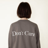 1897 Active Don’t Know Don’t Care Sweatshirt for Women in Beige Fossil