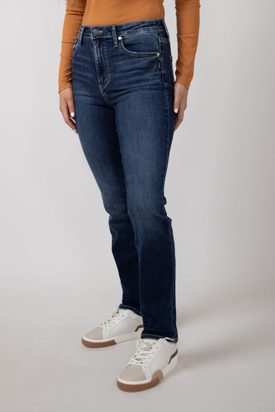 Silver Jeans High Rise Isbister Straight Jeans for Women