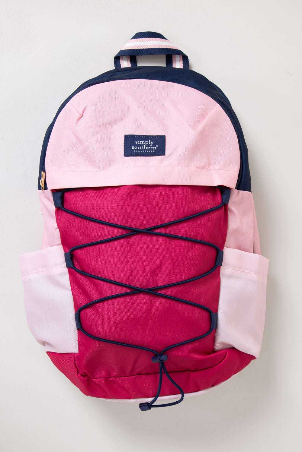 Jack wills portbury backpack pink navy online