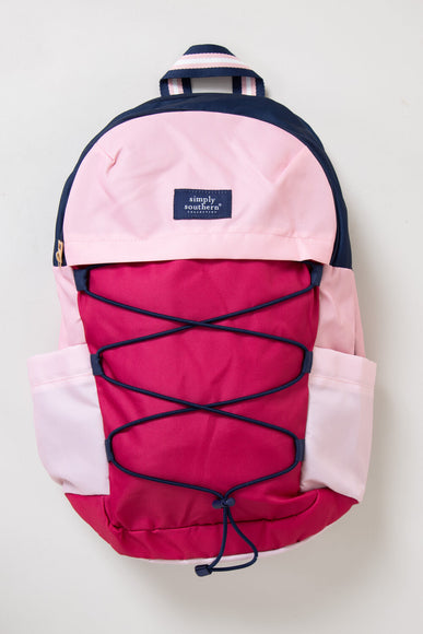 Simply Southern Backpack in Punch Color Block