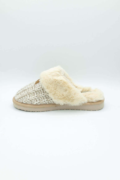 Simply Southern Open Slippers for Women in Tan