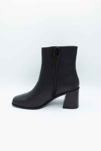 Soda Chukar Tapered Heel Booties for Women in Black