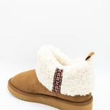 Soda Kolton Cozy Booties for Women in Tan