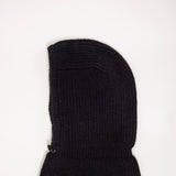 Knit Sweater Balaclava in Black