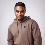 The North Face Box Logo Hoodie for Men in Brown