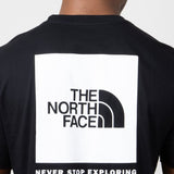 The North Face Box Logo T-Shirt for Men in Black