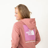 The North Face Box NSE Hoodie for Women in Mauve