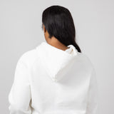 The North Face Evolution Hoodie for Women in White Dune