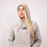 The North Face Fine Alpine Hoodie for Women in Clay Grey