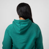 The North Face Half Dome Hoodie for Women in Evergreen