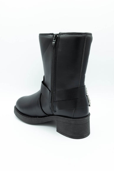 Top Moda Irene Booties for Women in Black