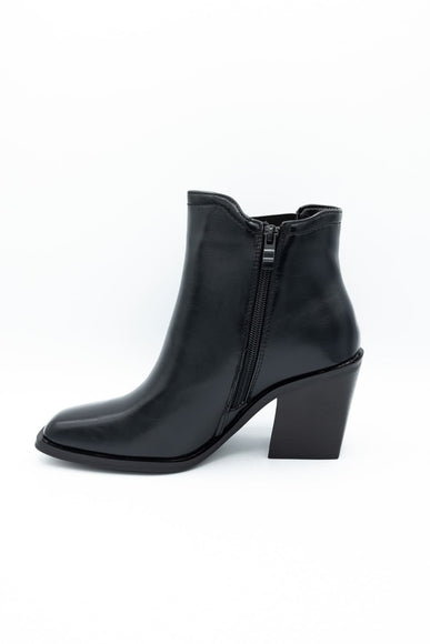 Top Moda Karen Buckle Booties for Women in Black