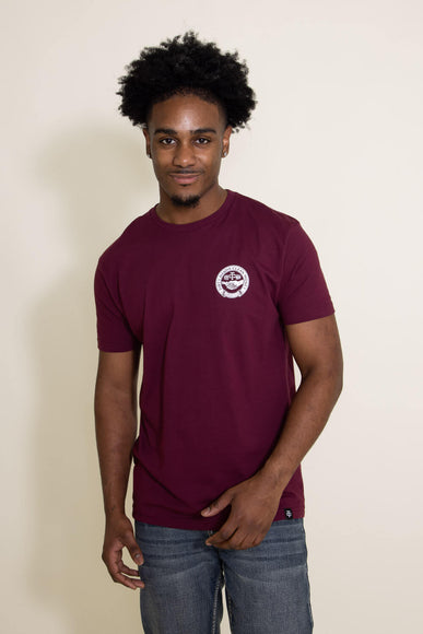 Troll Co Haggler T-Shirt for Men in Maroon