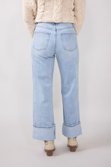 Vervet High Rise Baggy Wide Jeans for Women