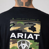 Ariat Lotf Camo Shields Long Sleeve T-Shirt for Men in Black