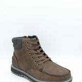 B52 by Bullboxer Moc Toe Boots for Men in Dark Brown