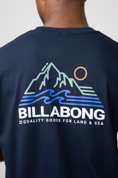 Billabong Wilderness T-Shirt for Men in Navy