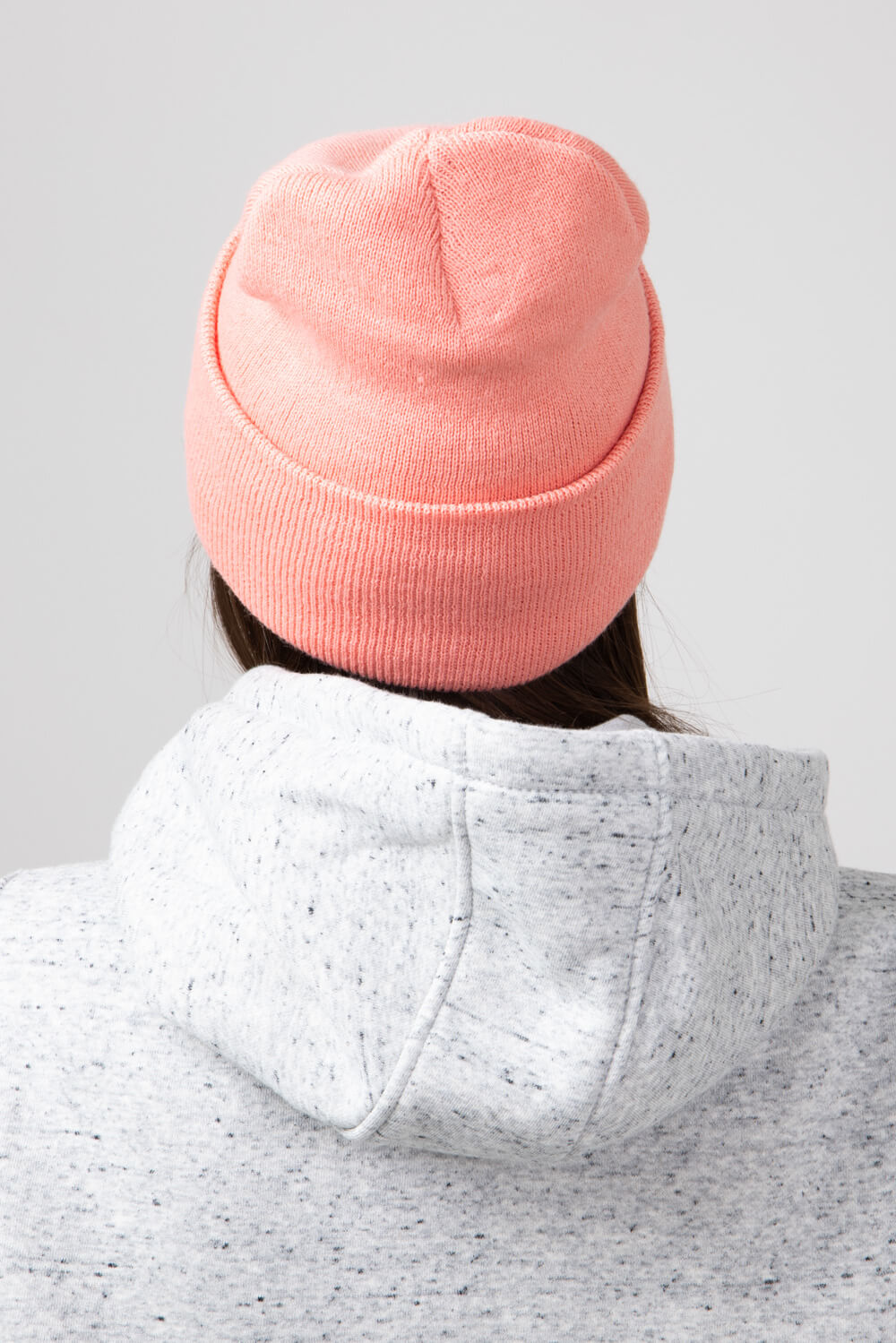 Carhartt Knit Satin Lined Beanies for Women in Aged Coral 106425 P43 Glik s