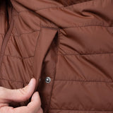 Carhartt Rain Defender Insulated Rain Jacket for Men in Mocha