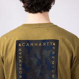 Carhartt Relaxed Fit Lightweight Camo Graphic T-Shirt for Men in Green