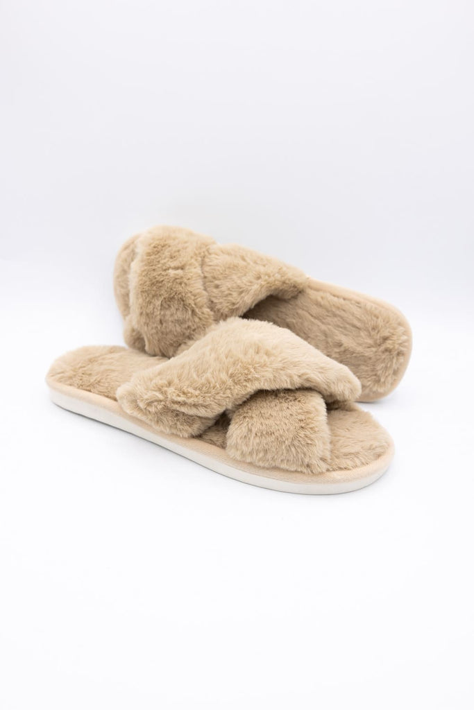 Slippers camel online