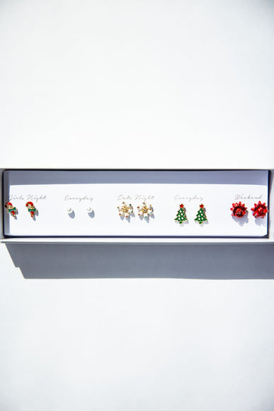 Holiday Earrings Gift Box Set