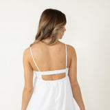 Hyfve Strappy Mini Dress for Women in Off White