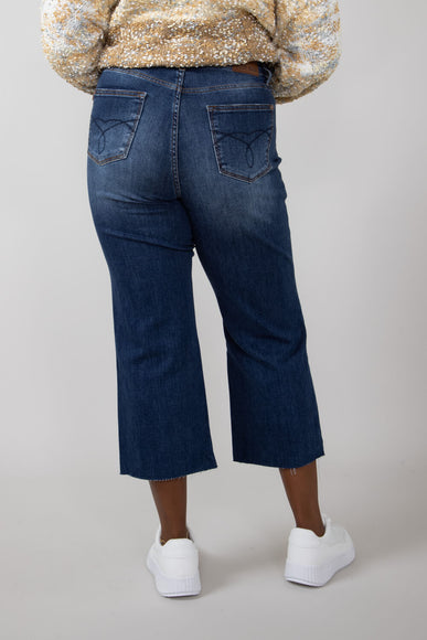 Judy Blue High Rise Wide Leg Cropped Jeans for Women