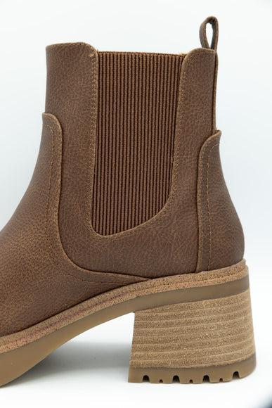 MIA Irie Luggage Booties for Women in Brown