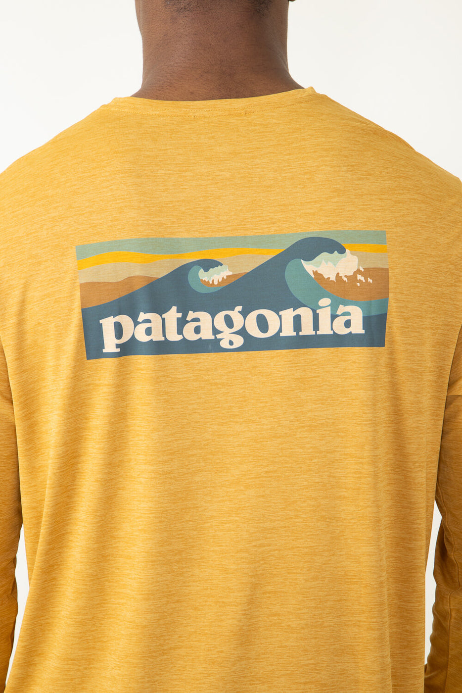 Patagonia Men's Long-Sleeve Capilene Cool Daily Graphic T-Shirt in