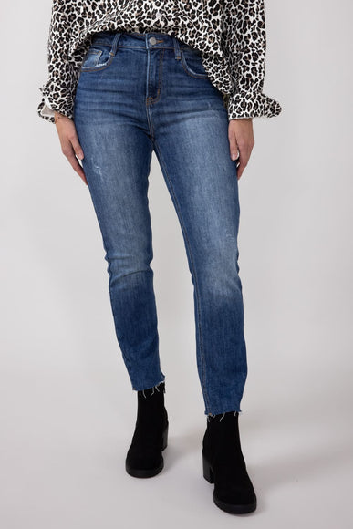 Risen High-Rise Skinny Jeans for Women