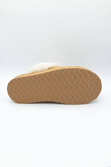 Simply Southern Open Platform Slippers for Women in Brown