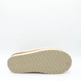 Simply Southern Platform Sherpa Slippers for Women in Cream