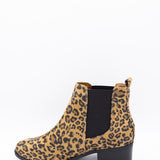 Soda Teapot Booties for Women in Leopard