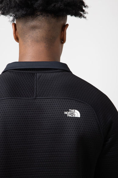 The North Face DotKnit Thermal 1/4/ Zip for Men in Black