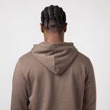 The North Face Box Logo Hoodie for Men in Brown