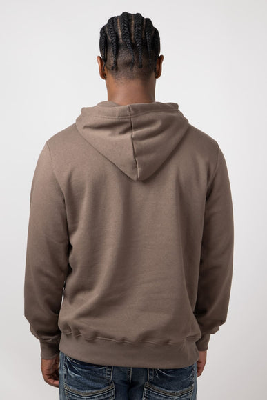 The North Face Box Logo Hoodie for Men in Brown