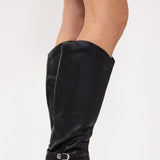 Top Moda Regent Tall Heeled Boots for Women in Black