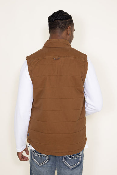 Union Canyon Vest for Men in Tan Brown