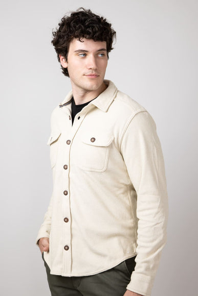 1897 Original Fleece Shirt Jacket for Men in Oatmeal