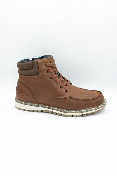 B52 by Bullboxer Moc Toe Boots for Men in Cognac